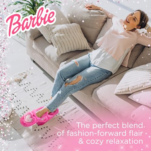 Barbie Womens Slippers Fuzzy House Slippers for Women Outdoor and Indoor Soft Plush4