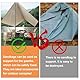 8 Stück Pavillon Sandsäcke, Gewichte für Pavillon, Sandsack, 50x15cm Sandbag Pergola, 800D Wasserdicht Oxford Stoff, für Jede Pop Up Zelte Vordach Outdoor Patio