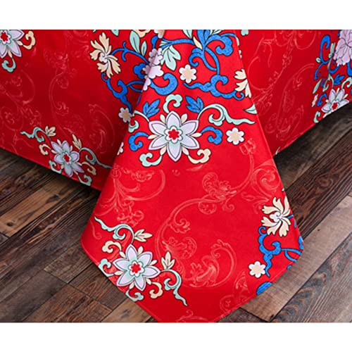 JQWUPUP Luxury Rich Flora Duvet Cover for King Bed - Image 4