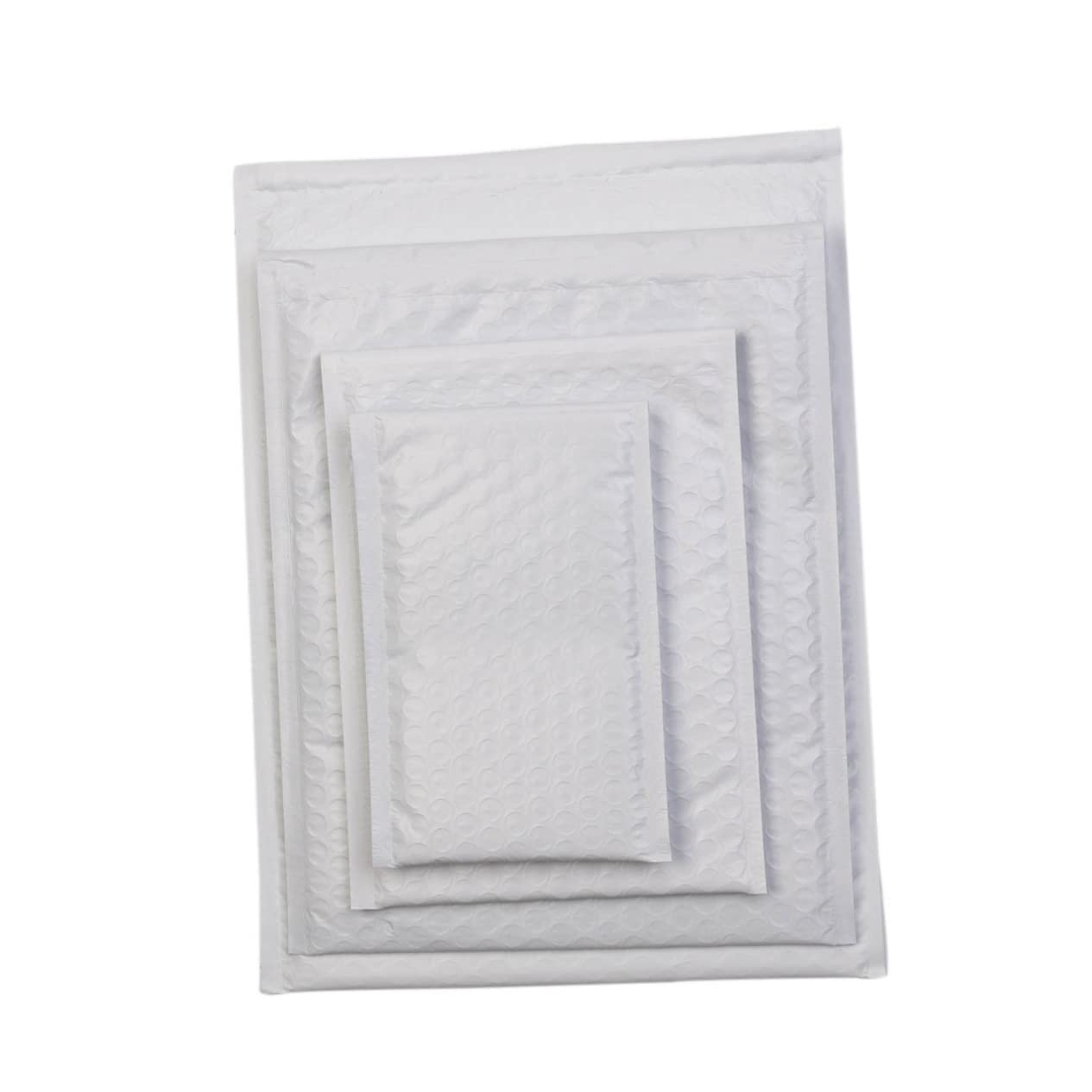 NUOBESTY 25pezzi Buste Imbottite Resistenza all Umidità e Perforazione Chiusura Adesiva Caldo Facile Apertura e Etichette Autoadesive