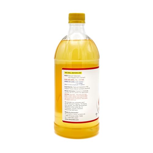 Miniatura 7 de Amoretti - Extracto de pimiento picante natural de habanero soluble en agua, 2 onzas, altamente concentrado y perfecto para pasteles, salados,