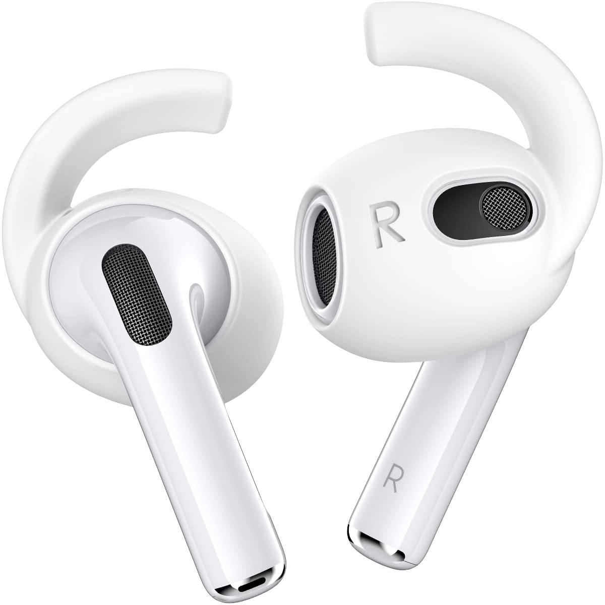 Gcioii 3 Pairs AirPods 3 Ear Hooks Covers [Added Storage Pouch] Anti Slip  Wings Ear Covers, Grip Tips Accessories Compatible with Apple AirPods 3rd  Generation (White, Medium) : Amazon.com.au: Electronics