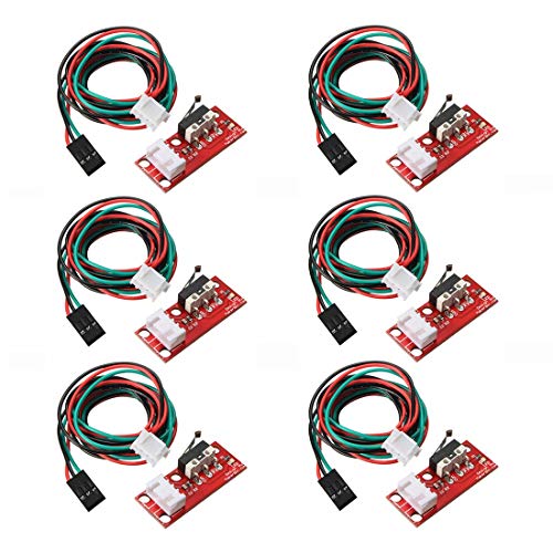 Image of INVENTO 6Pcs Mechanical Endstop Switch Reprap Mendel Prusa Ramps V1.4 for 3D Printer or CNC