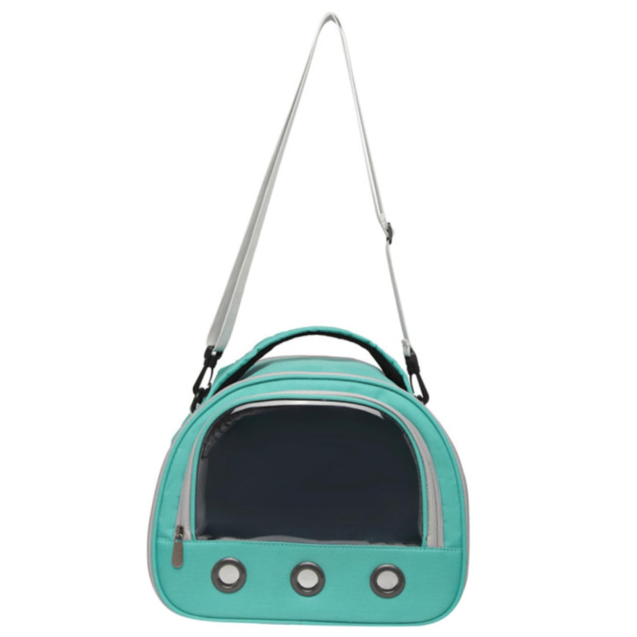 Borsa Trasportino Per Criceti e Piccoli Animali Zaino Traspirante Con Finestra Trasparente Per Viaggi e Attività All Aperto Perfetta Per Criceti Porcellini e Ricci