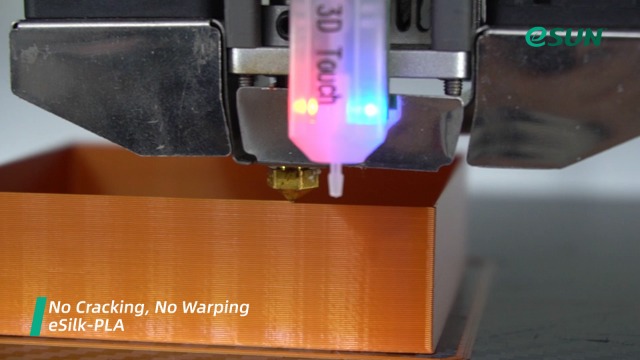 Image of eSUN Silk Metal PLA Filament 1.75mm, Silky Metallic 3D Printer Filament PLA, Dimensional Accuracy + /- 0.05mm, 1KG Spool (2.2 LBS) 3D Printing Filament for 3D Printers, Silk Copper