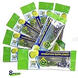 Pro:Play - 8 Stick Packs Lemon Lime - Electrolyte Hydration Drink with Magnesium + Zero Sugar - All