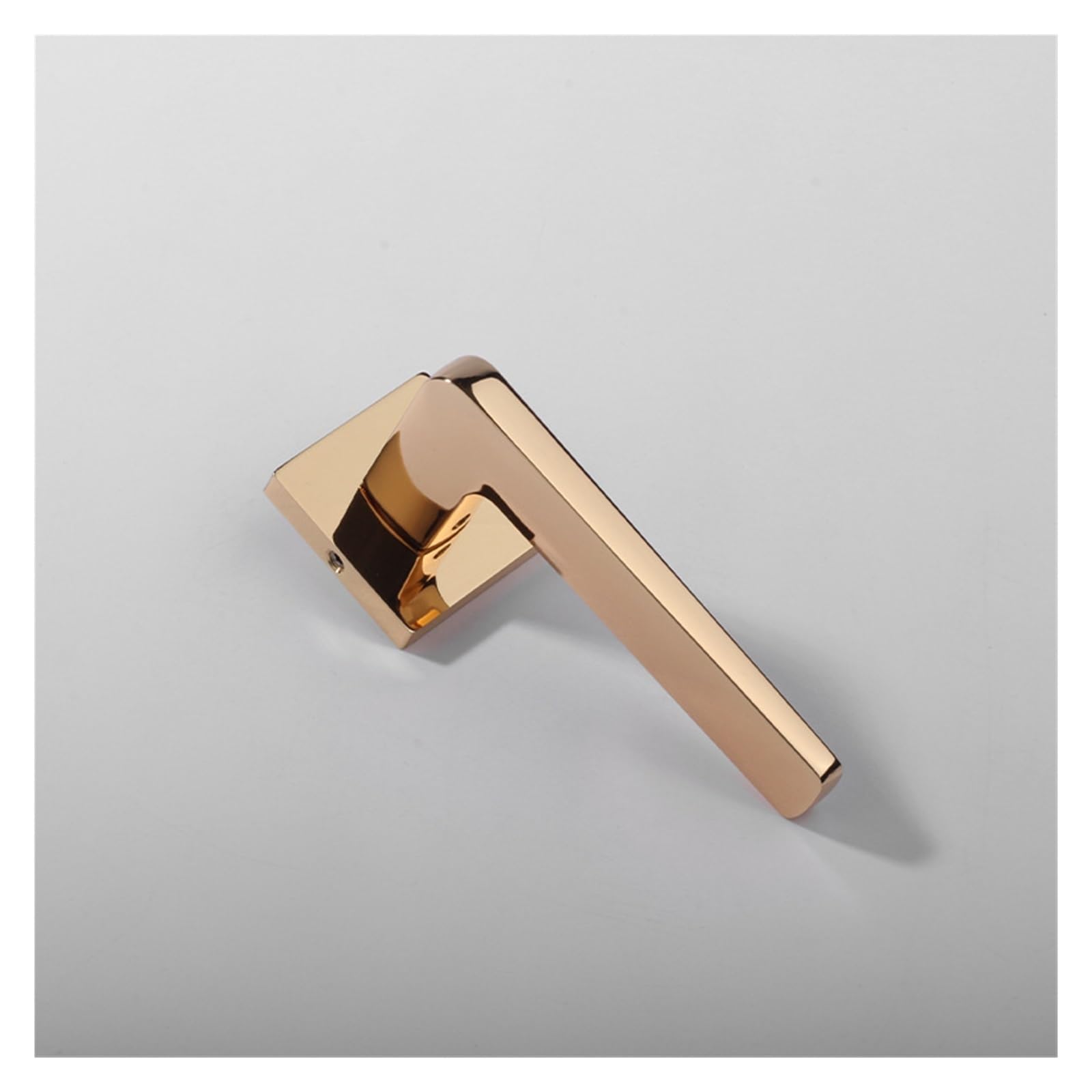 Poignée de porte silencieuse en zinc or empereur D32 S989 luxe
