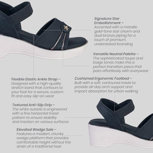 Image of Margot Lane Women Wedges Sandal