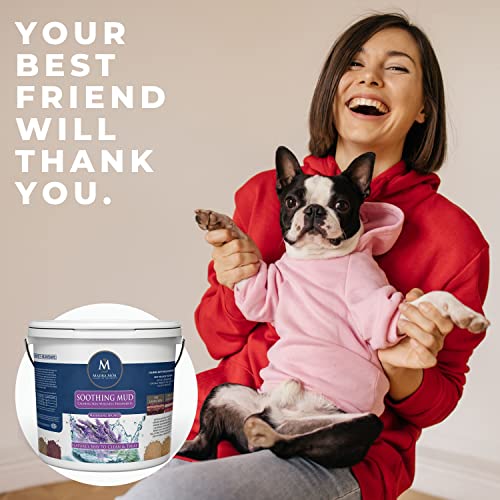 Image of Madra Mor Soothing Dog Essentials Mud Bath | Dog Bath Dog Hot Spot Treatment for Dog Allergy & Dog Itch Relief | Dog Coat Skin Care Products | 7.5lb Pail w Worldwide Nutrition Multi Purpose Key Chain