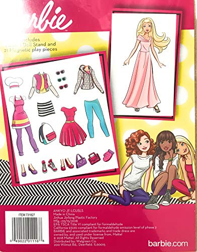 Barbie Magnetic Wooden Dress-Up Set