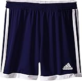 adidas Kids Girl's Tastigo 15 Short-Drydye (Little Kids/Big Kids) Dark Blue/White 1 LG (14 Big Kids)