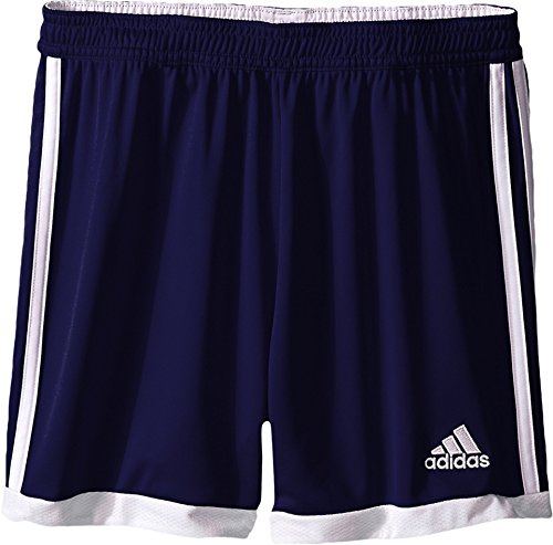 adidas Kids Girl's Tastigo 15 Short-Drydye (Little Kids/Big Kids) Dark Blue/White 1 LG (14 Big Kids)