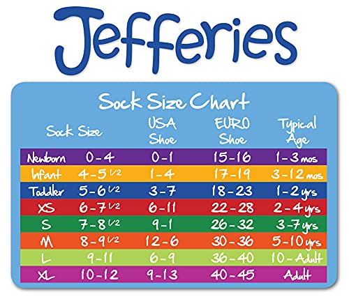 Jefferies Socks baby-boys Non-skid Turn Cuff Socks 6 Pair Pack2