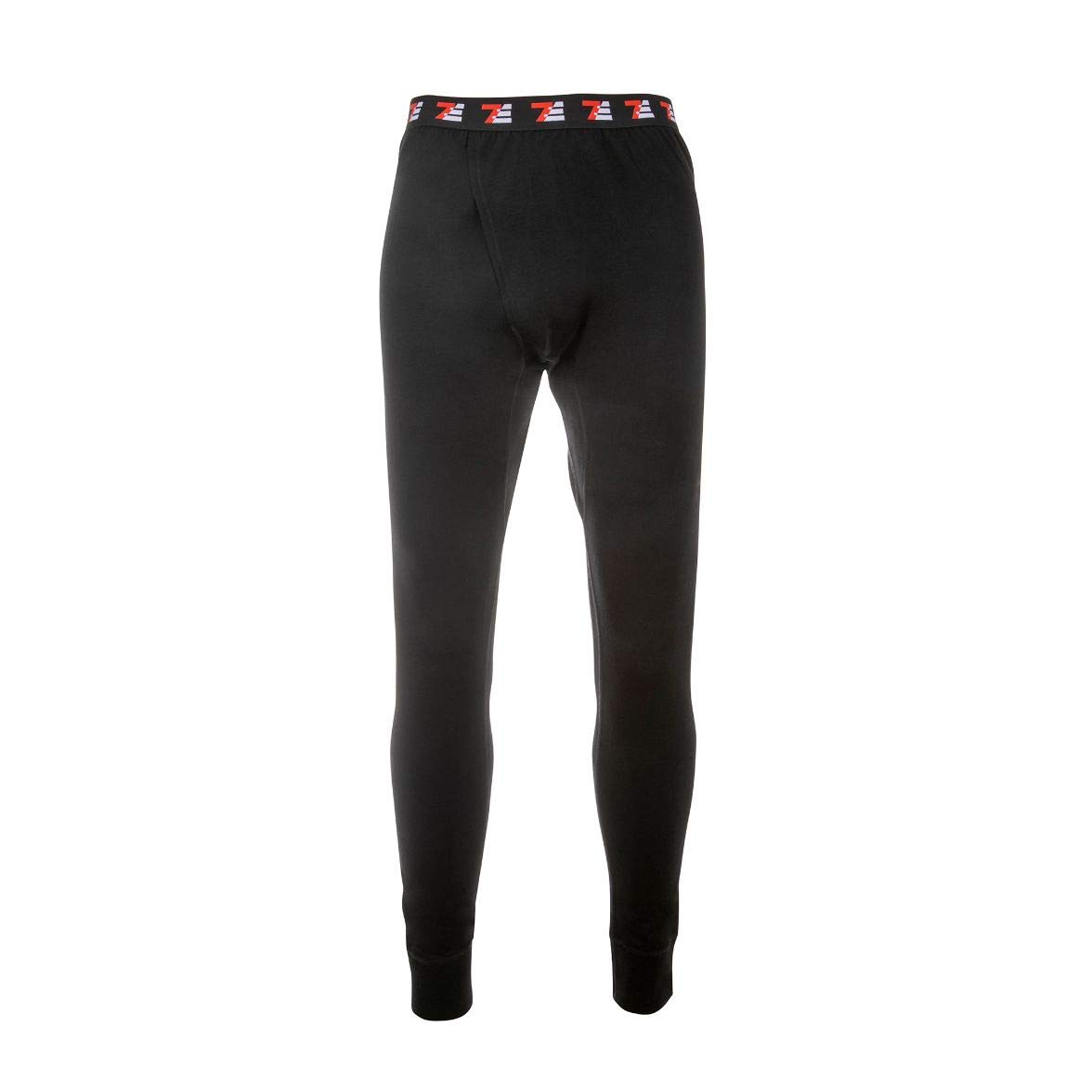 7EVEN100% Merino Wool Mens Base Layer Bottom 190 GSM Black Large