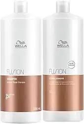 Kit Wella Fusion Intense Repair Shampoo e Condicionador 1 L