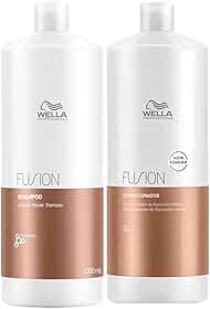 Kit Wella Fusion Intense Repair Shampoo e Condicionador 1 L