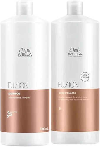 Kit Wella Fusion Intense Repair Shampoo e Condicionador 1 L