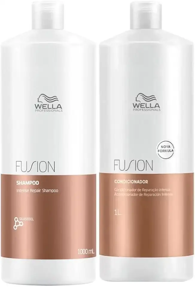 Kit Wella Fusion Intense Repair Shampoo e Condicionador 1 L