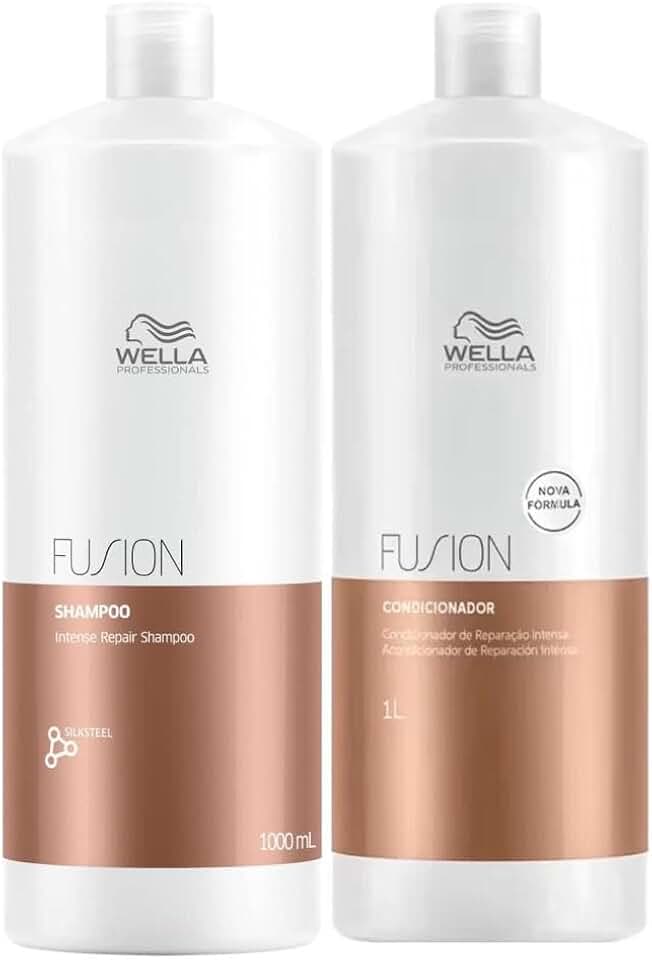 Kit Wella Fusion Intense Repair Shampoo e Condicionador 1 L