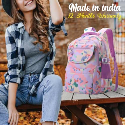 Image of Tinytot 30 Litre, Stylish & Trendy Water Resistant High Storage Multi-purpose School Backpack College Bag Travel Standard Backpack Bag For Boys & Girls, 2nd Standard Onward, 19 Inch