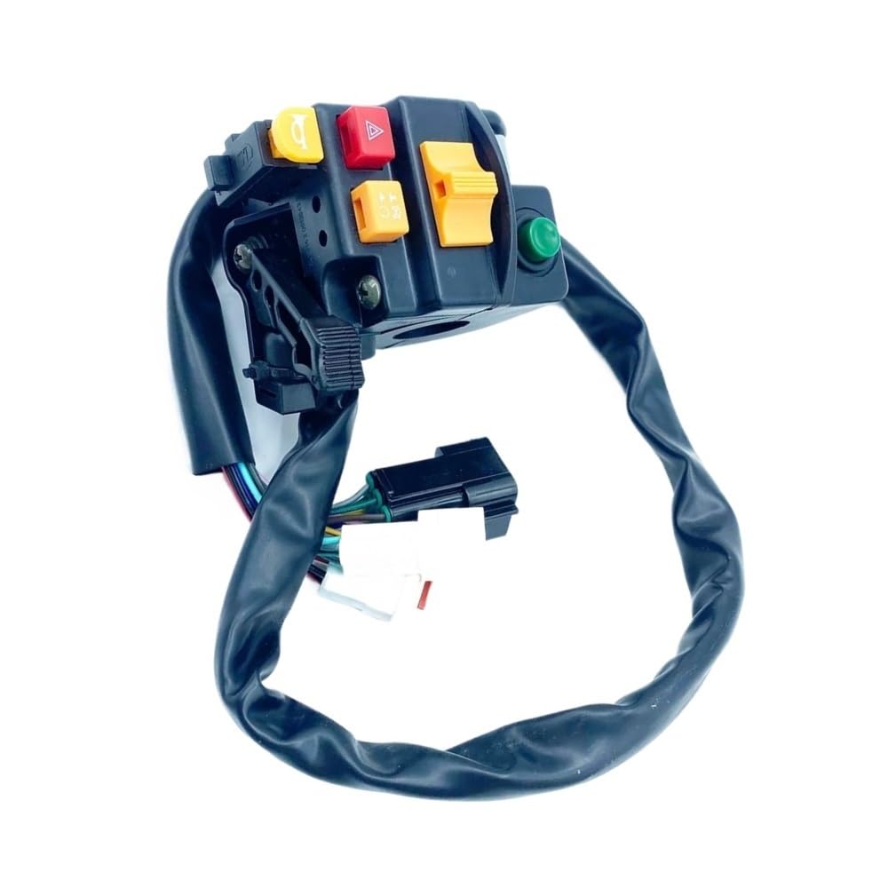 Ensemble de commutateur gauche quad HS500 HS700, commodo de rechange type 37400-107-0000 - 4