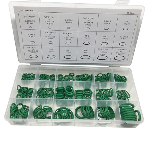 Kit de reparación para aire acondicionado de auto 270 piezas miniatura 3