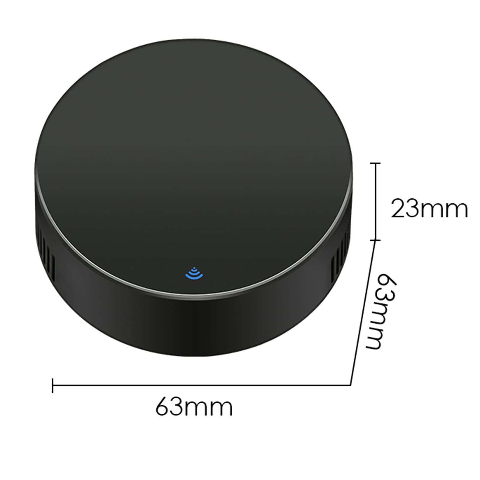 para TUYA - Mando a distancia universal IR WiFi IR con control por voz para ventiladores RF, televisores, aire acondicionado, cortinas eléctricas