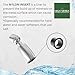 High Sierra® Solid Lead-Free Metal Handheld Shower Head, Built-in Trickle Valve, Patented single Nozzle Never Clogs. Shower Hose and Holder Not Included. Ultra Low Flow 1.5 GPM. Chrome