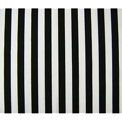 Prestige Fabrics 1cm Candy Stripes Poly Cotton Cover