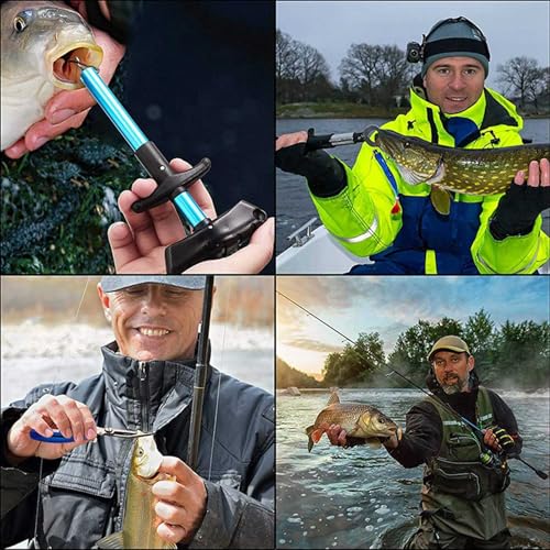 Pinza para peces y báscula de digital de mano para evitar pérdidas 3