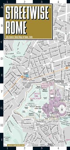 Streetwise Rome Map: Laminated City Center Street Map of Rome, Italy (Michelin Streetwise Maps)