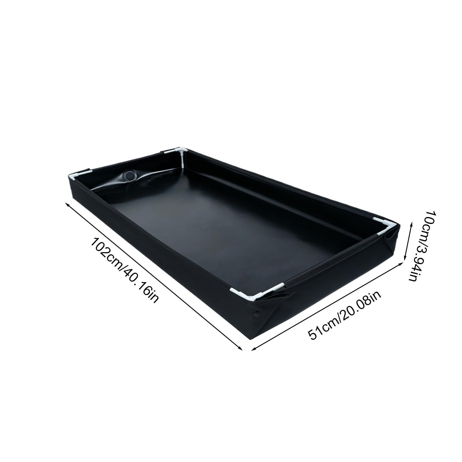 Generisch Sabbiera pieghevole | d'acqua all'aperto con tubo di scarico staccabile | Pozzanghetta portatile da spiaggia per bambini, spiaggia, cortile, viaggi, casa, campeggio, interni