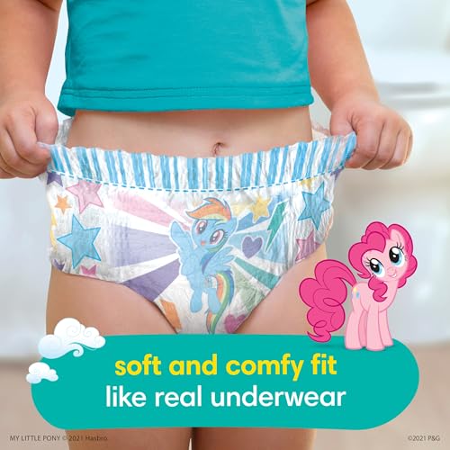 Image of Pampers Training Pants - Easy Ups Girls & Boys - Size 2T-3T, 132 Count, My Little Pony Potty Underwear (Packaging May Vary)