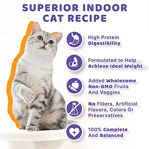 Halo Indoor Wet Cat Food, Grain Free, Chicken & Beef 5.5Oz Can (Pack Of 12) #TOP5