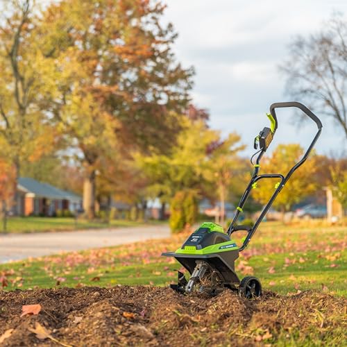 Image of Earthwise TC70040EW 11 inch 40V Cordless Electric Tiller /Cultivator