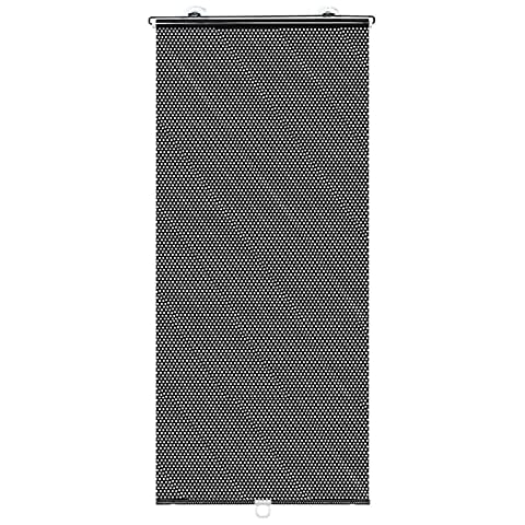 Hwtcjx Car Sun Shades, Car Window Shade, 1 Pc Retractable Car Sun Shade, Window Sun Shade, Made of Alloy + PVC, with 3 Suction Cups, Freely Retractable, Easy to Install, for Cars, Offices (40 x 125cm) Cover