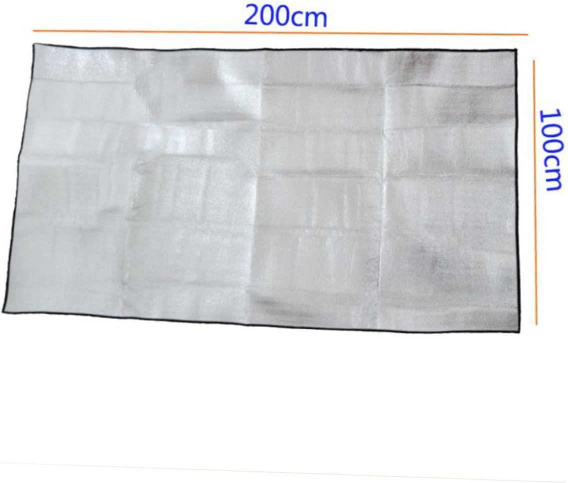 Aluminum Foil Camping Mat Lightweight Outdoor Sleeping Blanket Picnic Cushion for Hiking and Tent Use Random Color