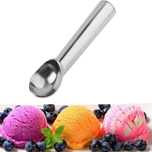 Miniatura 3 de Cuchara de helado anticongelante, cuchara de helado de aluminio de 7 pulgadas, salsa profesional de helado o gelatos, yogur congelado, sandía y