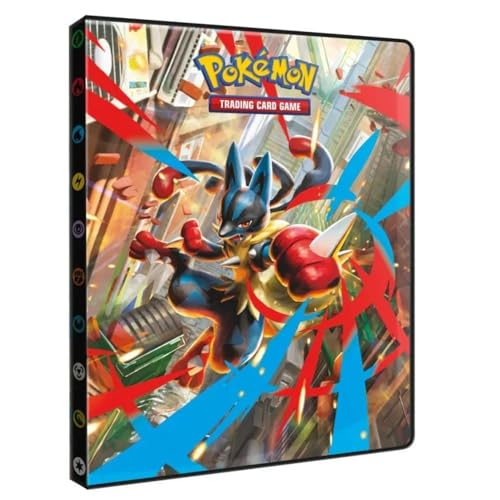 Asmodee - Ultra Pro - Pokémon - Mega Evolution (ME01): Pokémon card-holder - Capacity: 252 cards - Board games - Trading card accessory