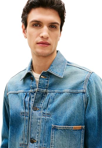 Veste camionneur premium Mario Indigo aux finitions soignées - 4