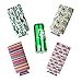 HaiMay 10 Pieces Slim Beer Can Sleeves Beer Can Cooler Covers Fit for 12oz Slim Energy Drink Beer Cans, Fashion Styles
