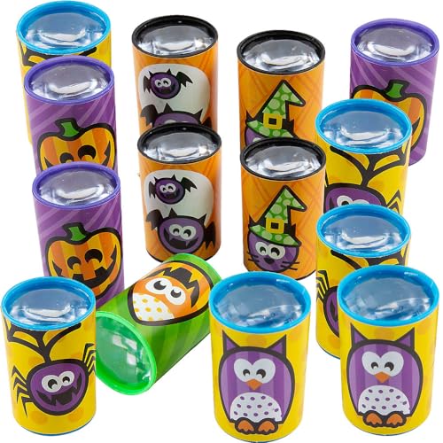 Fun Express Mini Halloween Prism (4dz) - Mini Prisms for Halloween - Trendy Space Mini Prism - Valentine's Day Party Favors - Halloween Party Guests of All Ages -Toys - 48 Pieces