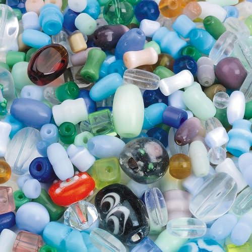Perle en verre Mix Cf-6693 en grand sachet de 350 pièces