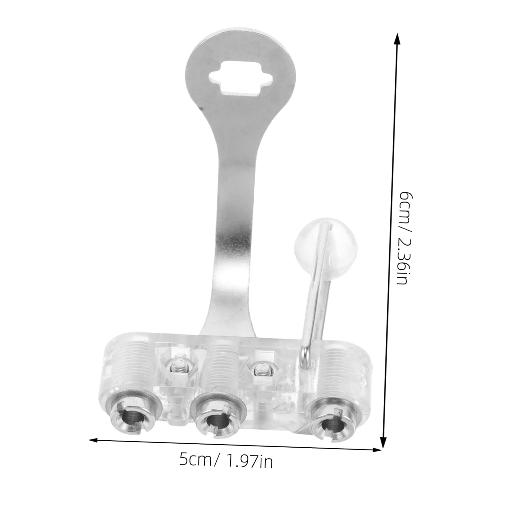 POPETPOP Stainless Epee Socket Replacement Bracket for Fencing Heavy Duty Mount for Training and Competitions Essential Accessory for Fencers Easy Installation and Optimal Equipment