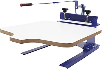 Amazon | INTBUYING シルクスクリーン印刷機 刷り台 単色 特別な Amazon | INTBUYING シルクスクリーン印刷機 刷り台 単色 特別な