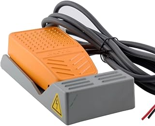 1pc New for Kacon Aluminum Alloy Point-Through Foot Switch HRF-MD2S12 with Rear Support