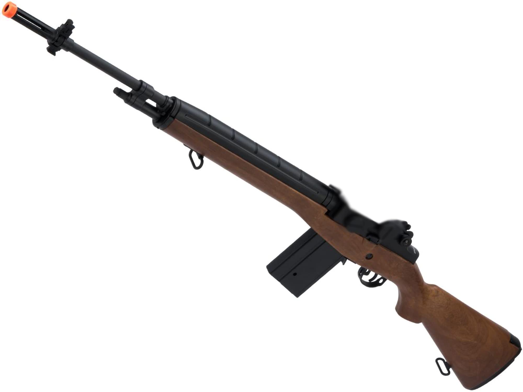 Evike Airsoft - CYMA Sport Airsoft M14 AEG Airsoft Rifle (Color: Imitation Wood/Gun Only)