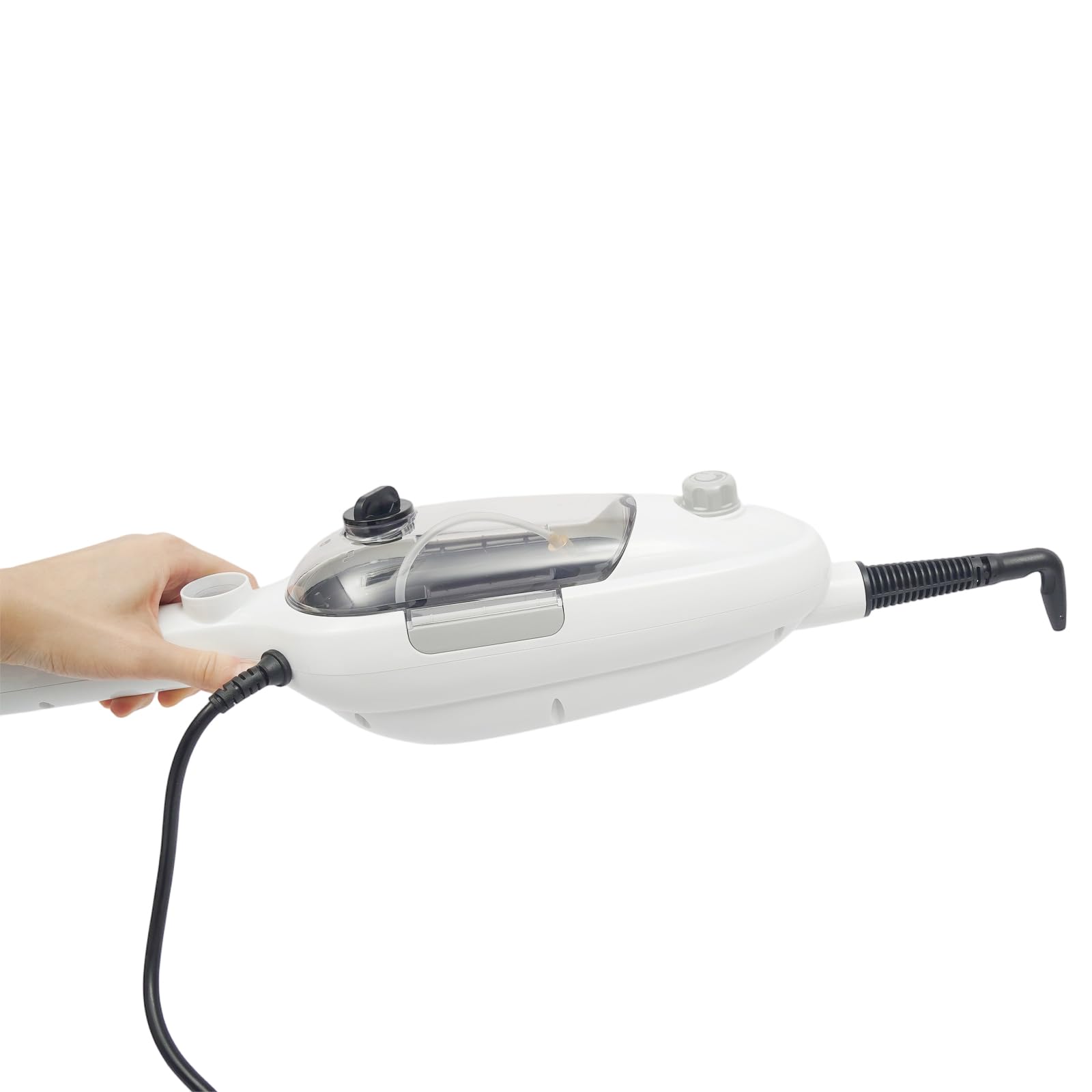 Steamclean 10 w 1 myjka parowa, wielofunkcyjna, ręczna myjka parowa, 1300 W, urządzenie ręczne i mop parowy, dysza i poszewka z mikrofibry, zbiornik na wodę 300 ml, przewód zasilający 4,5 m