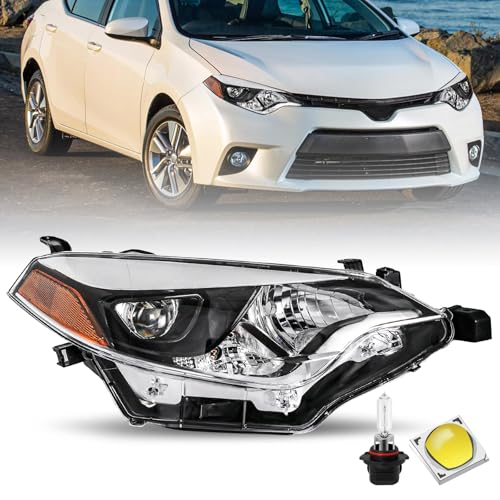 Image of JSBOYAT Right Headlight Assembly for 2014 2015 2016 Toyota Corolla