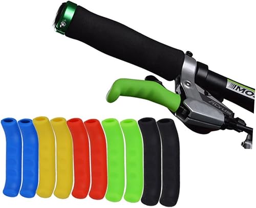 Miniatura 4 de Kisangel Fundas de agarre para bicicleta, par de manillares de bicicleta, empuñaduras de manillar, accesorios de cuerda para bicicleta de montaña